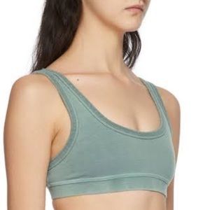 🦄 NEW Skims Outdoor Basics Scoop Neck Bralette Blue Size 3XL